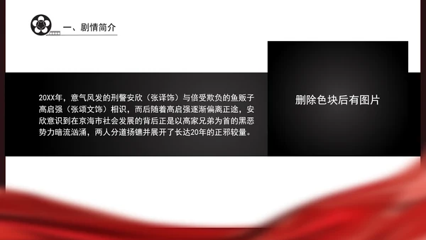 《狂飙》影视鉴赏主题班会PPT