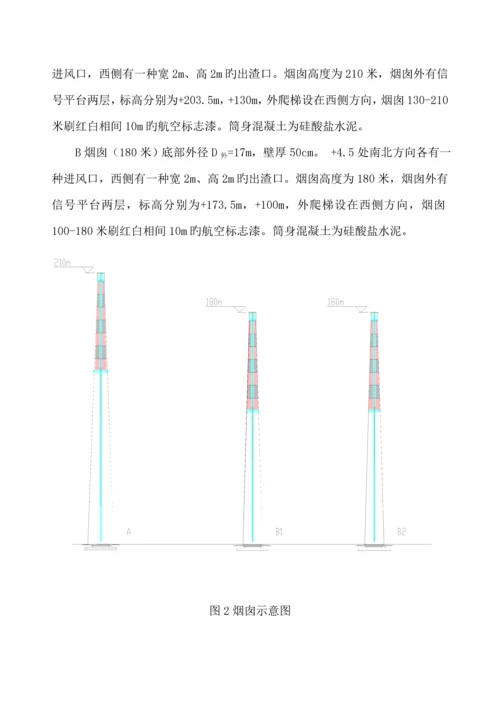 电厂烟囱爆破拆除综合施工专题方案.docx