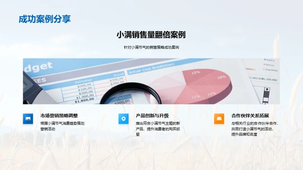 把握小满营销势头