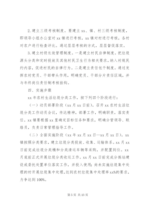 XX县区党政机关等公共机构办公区生活垃圾强制分类工作实施方案[精选多篇].docx