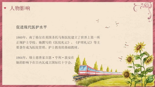 南丁格尔简约语文PPT课件人物介绍