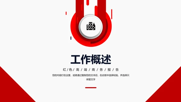 项目工作总结汇报
