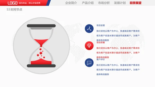 商务风企业宣传产品推广PPT课件模板