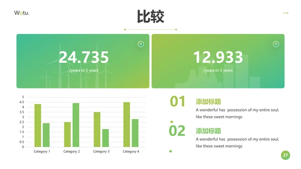 绿色自然环境保护园艺宣传动态PPT模板