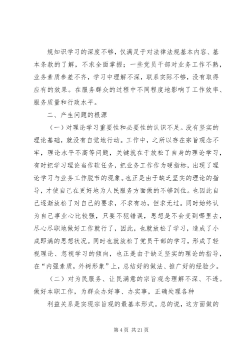 瓦干村党支部书记学习廉政准则.docx
