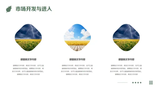 农业项目商业计划书通用PPT模板