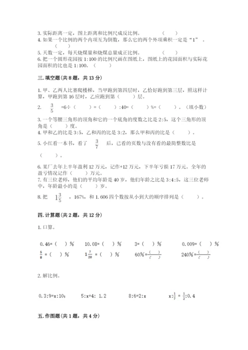 睢阳区六年级下册数学期末测试卷参考答案.docx