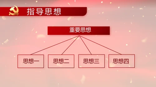 党支部党员大会年终工作总结PPT