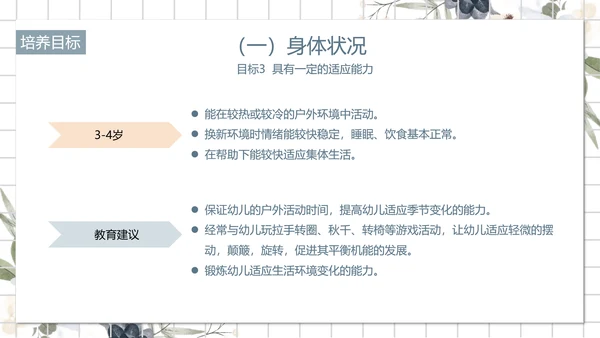白色小清新幼儿园小班家长会PPT模板
