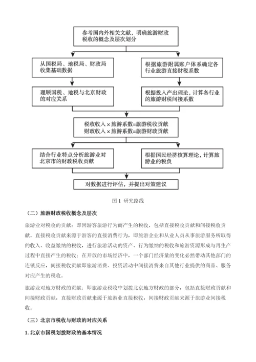北京旅游业财税贡献研究及对策分析.docx