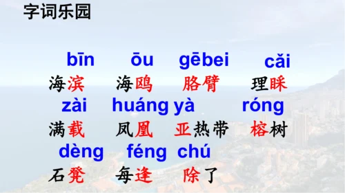 第19课 《海滨小城》  课件