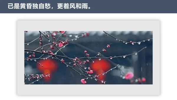 八年级下册第六单元课外古诗词诵读 卜算子.咏梅 课件(共23张PPT)