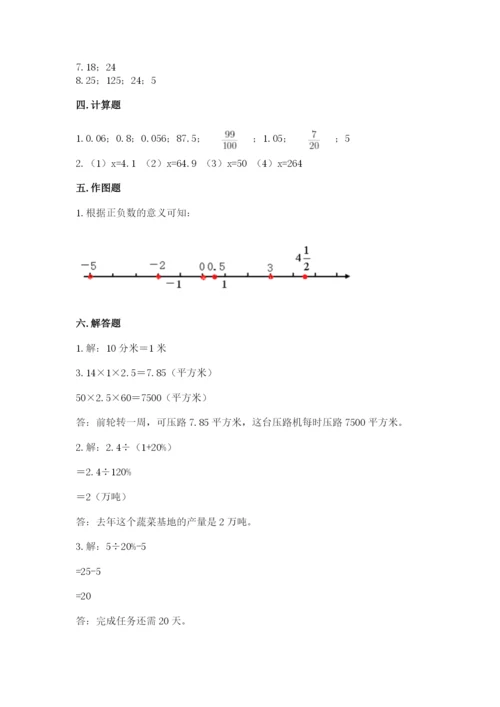 小升初六年级期末测试卷（必刷）.docx