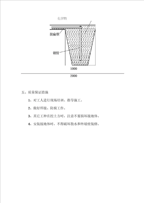 人工辅助接地方案