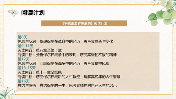 《钢铁是怎样炼成的》整本书阅读课件三年级下册语文（统编版）