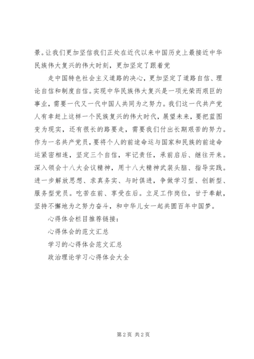 党员十八大政治理论学习心得体会.docx