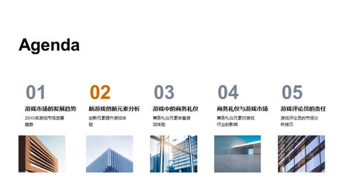 游戏市场与商务礼仪