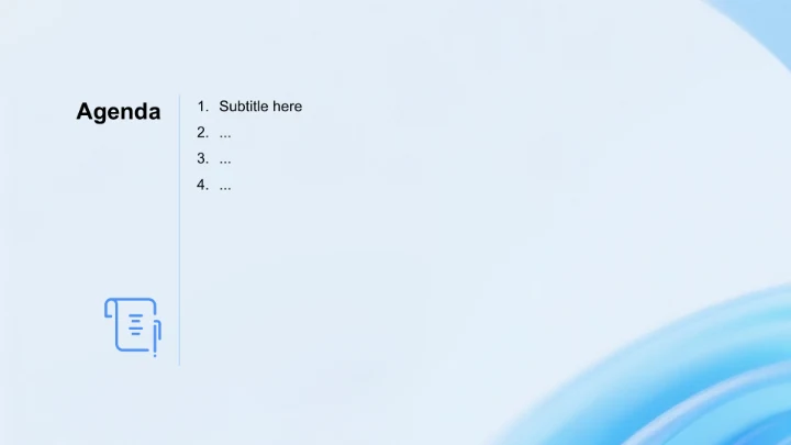 蓝色科技风企业新服务上线发布汇报PPT主题