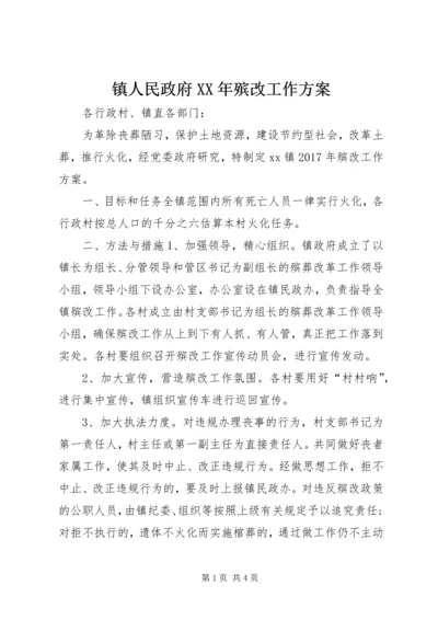 镇人民政府XX年殡改工作方案.docx