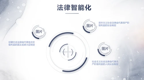 中国风党建法律讲堂法律法规动态PPT模板