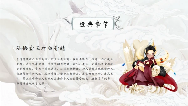 中国古典名著《西游记》通用PPT模板