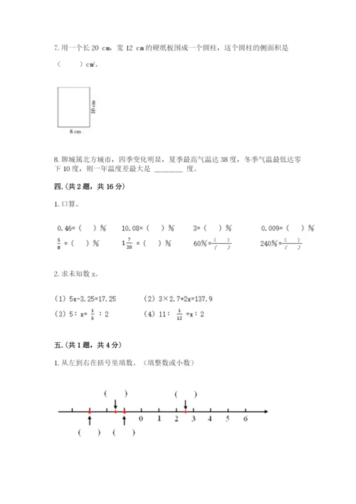 洛阳市小学数学小升初试卷带答案（综合题）.docx