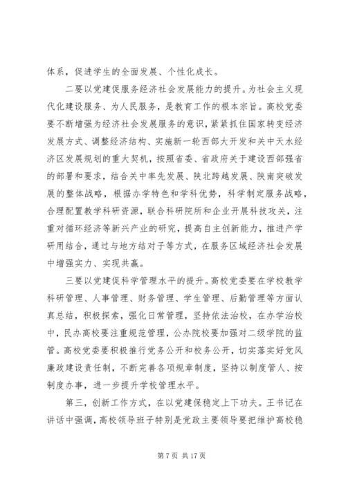 学校党建工作评议意见和建议 (2).docx