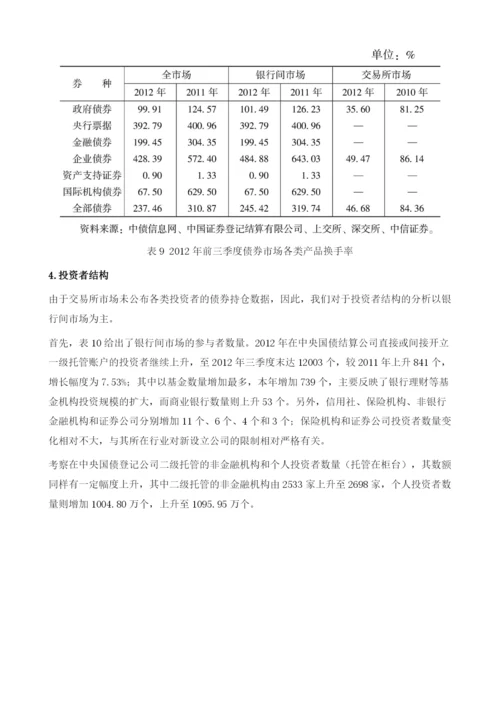 2012年的中国债券市场.docx