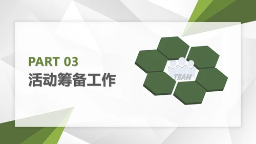 绿色科技风公司团建活动策划方案PPT模板