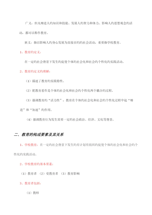 2023年教师资格证302中学教育知识与能力.docx