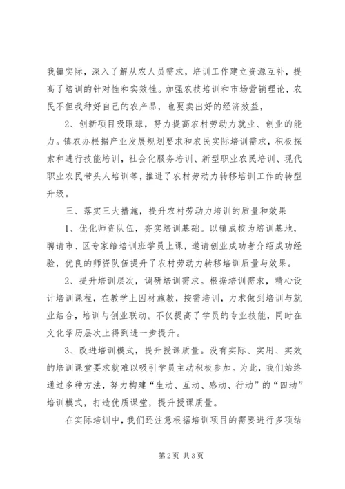 乡镇年度农民培训工作总结.docx