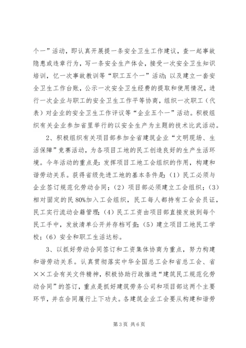 公司工会联合会工作意见.docx