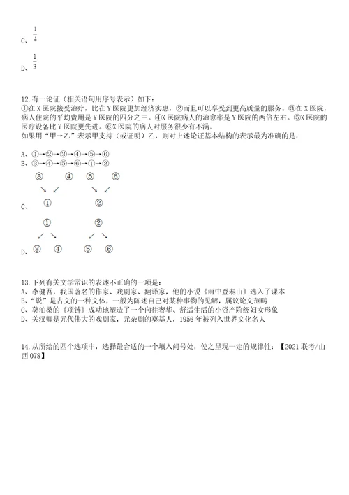 2023年06月浙江宁波市国防动员办公室下属事业单位选聘工作人员1人笔试题库含答案解析