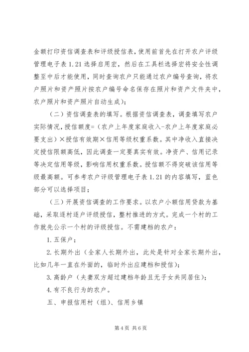 信用村组、乡镇申报操作 (2).docx