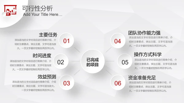 微立体2019商业计划书项目融资PPT模板