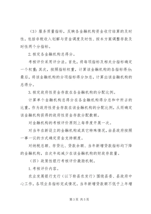 金融机构管理改革方案.docx