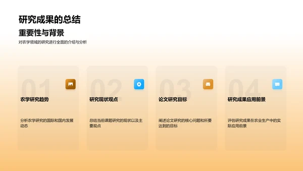 农学研究进展与挑战