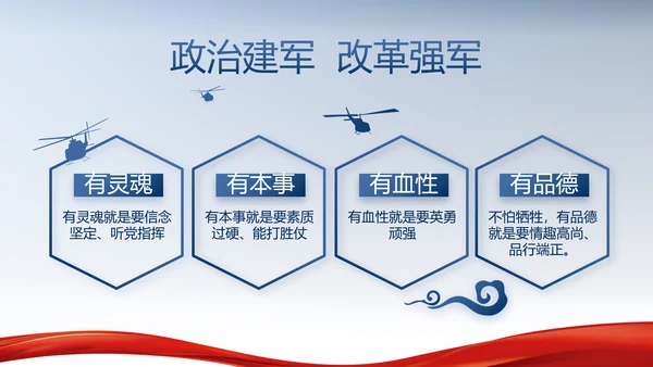 蓝色大气公安警察派出所年年终总结动态PPT模板