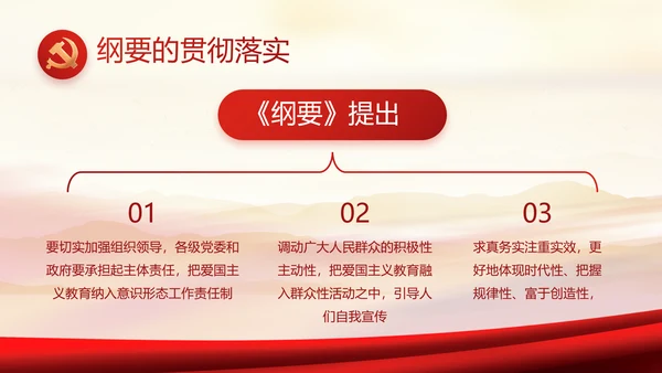 红色党建党支部党员主题党日微党课PPT模板
