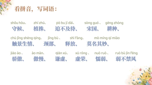 统编版语文三年级下册第二单元复习（课件）