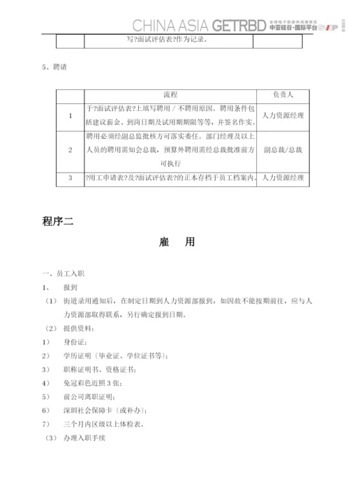 XX集团人力资源管理手册.docx