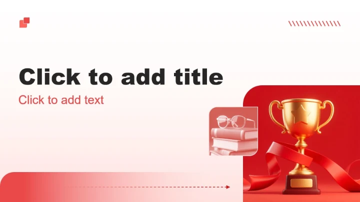 红色商务风校园班委竞选演讲PPT主题模板