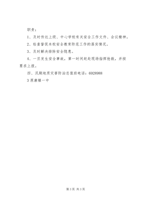 西易煤矿地质灾害防治方案_1 (3).docx