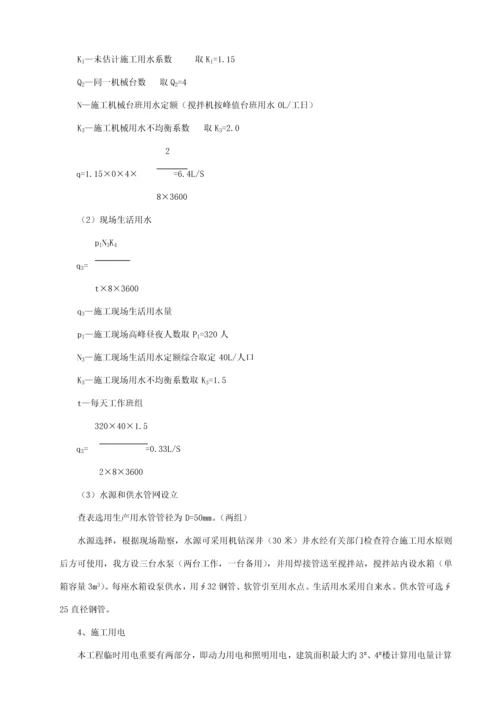 楼房综合施工组织设计.docx