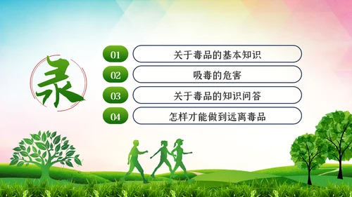 国际禁毒日珍爱生命远离禁毒教育模板