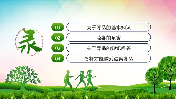 国际禁毒日珍爱生命远离禁毒教育模板