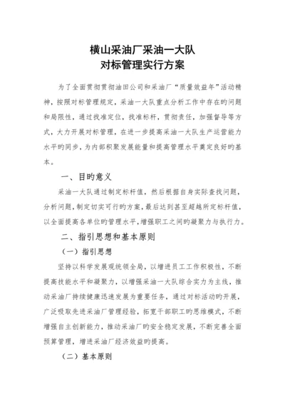 对标活动专题方案.docx