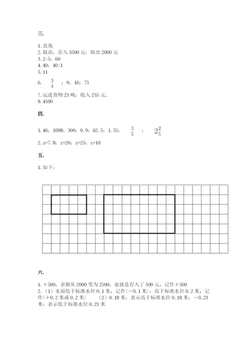 苏教版数学小升初模拟试卷含答案【典型题】.docx