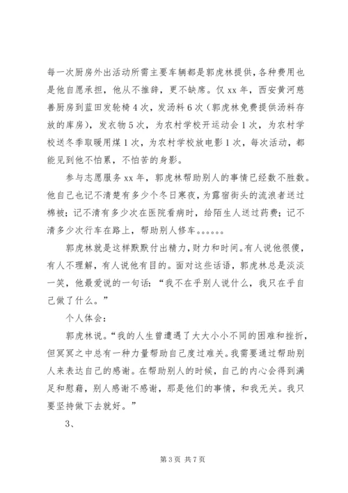 优秀志愿者事迹材料 (9).docx