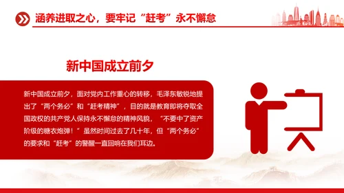 涵养进取之心昂扬奋斗姿态党政风党员通用PPT模板
